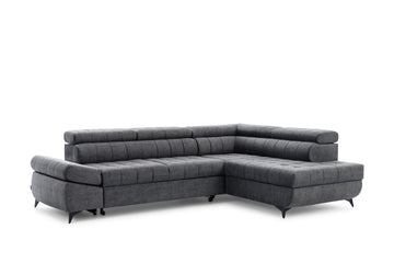 Valoris L Hoekbank met Slaapfunctie - Comfortabel & Functioneel | Kleur: Diverse stofkleuren