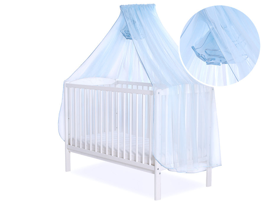 Myggnät, baldakin - chiffong - optimalt skydd mot insekter, dekorativt, universellt