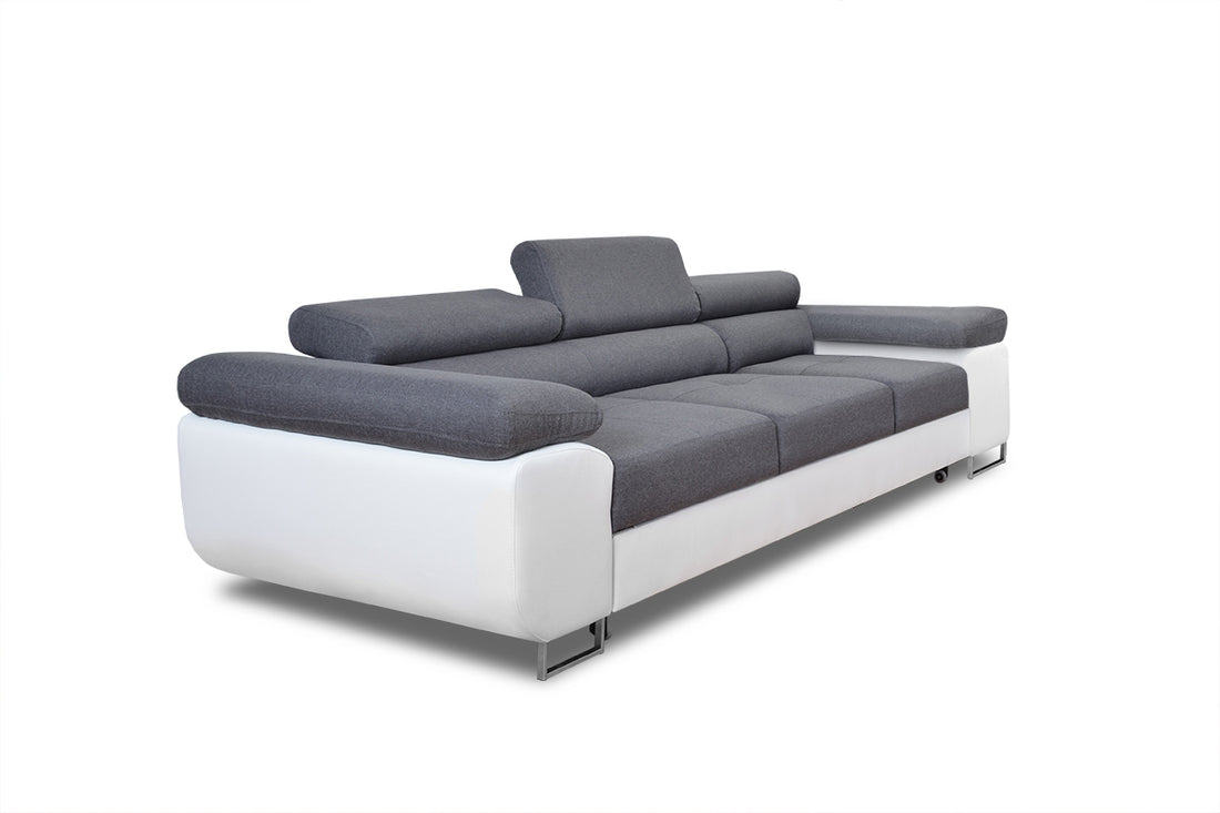 Annabelle Slaapbank met Chroom Poten - Comfortabel & Functioneel | Kleur: Universeel