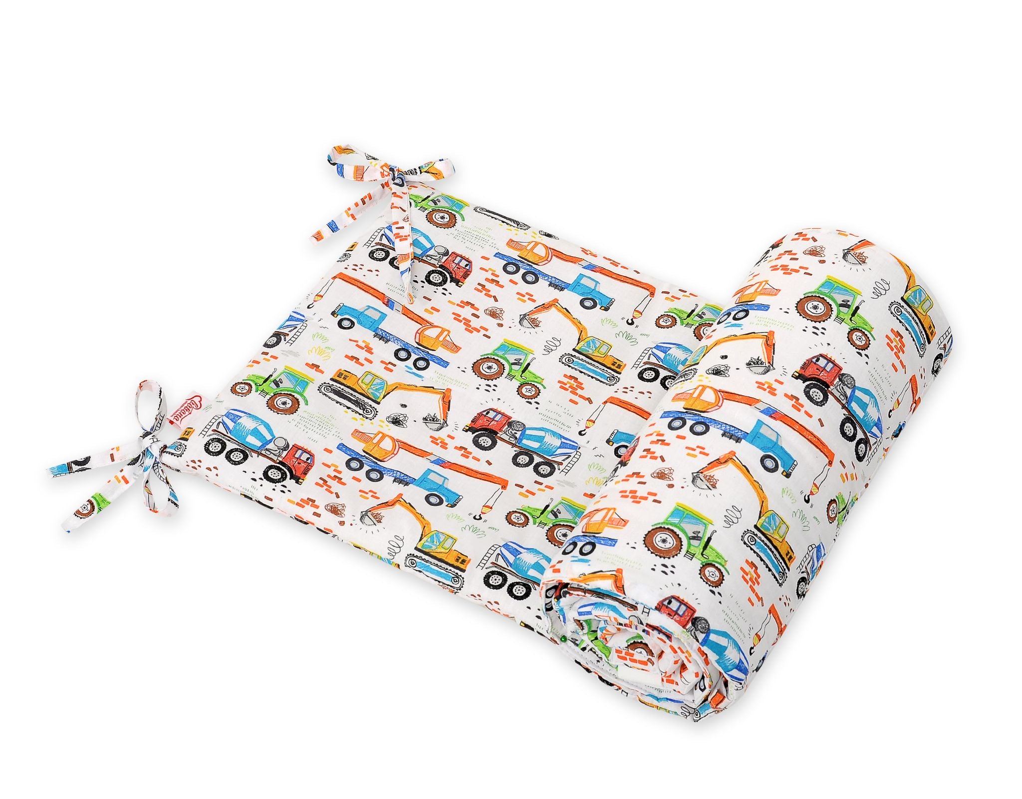 Spjälsängsskydd, sängrand, optimalt skydd – universal och antiallergen bomull