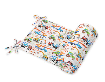 Spjälsängsskydd, sängrand, optimalt skydd – universal och antiallergen bomull