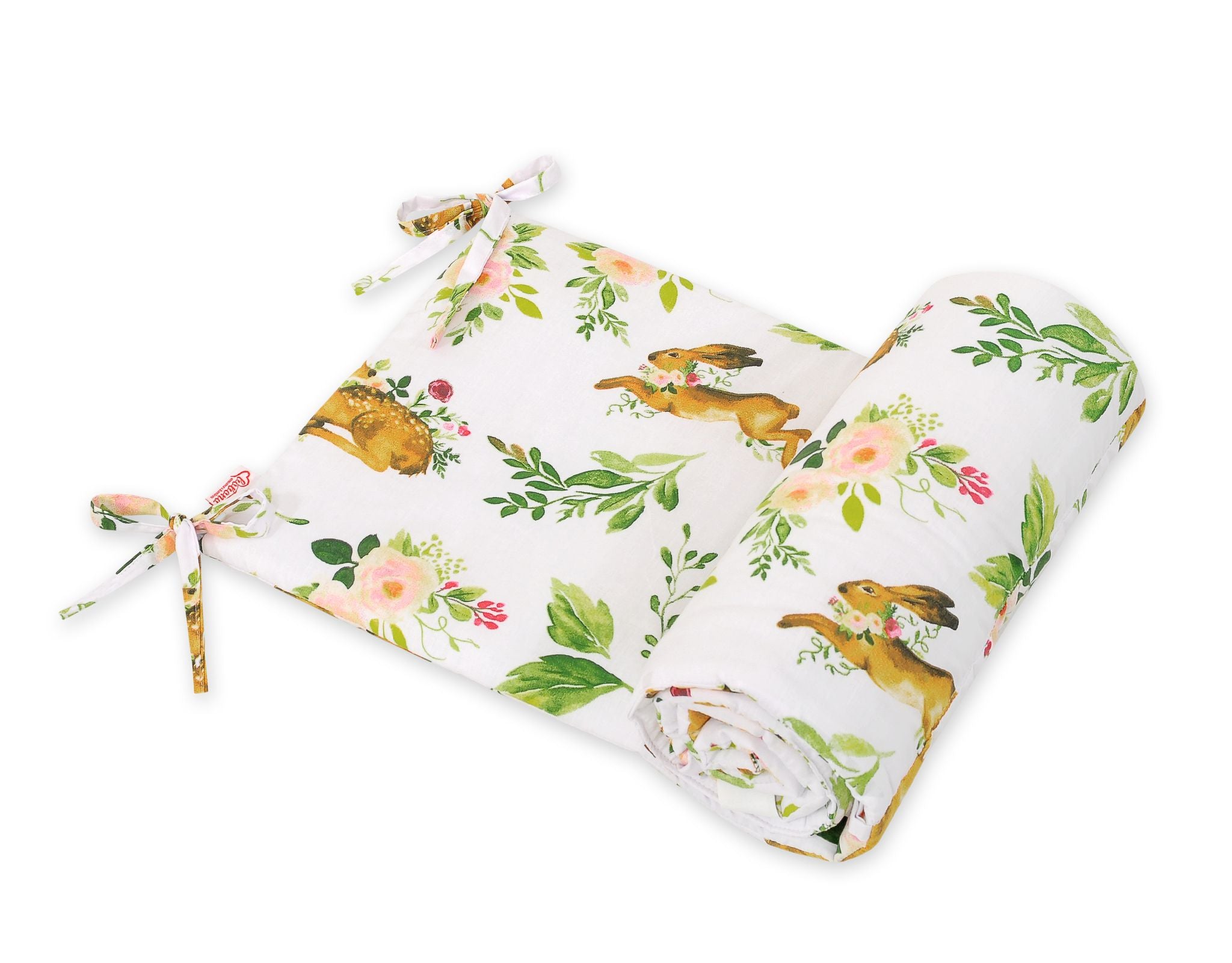 Spjälsängsskydd - sängkantskydd - andningsbart och allergivänligt, passar 60x120/70x140 cm