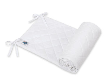 Universele bumper - bedrandbeschermer - extra stevig met kap voor ledikant 60x120/70x140 cm