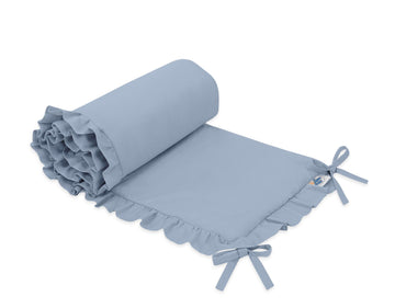 Universele babybedbumper - bedrandbeschermer - zachte bescherming, past in elk ledikant