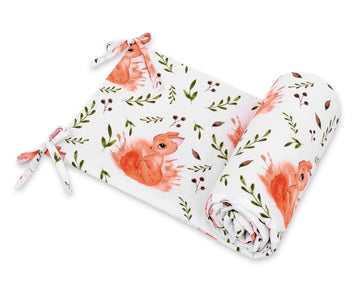 Spjälsängsskydd - sängkantskydd - antiallergiskt och säkert för spädbarn