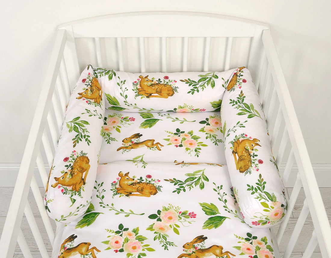 Rullande ormbädd för baby, sängskydd, mjuk och hudvänlig – I sängen, antiallergisk, 160 cm