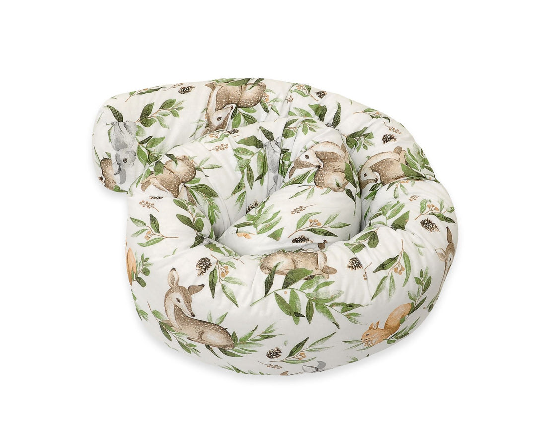 Rullskydd babysäng - sängskydd - universal, mjuk och antiallergisk, 100% bomull