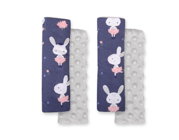 Set van 2 gordelkussentjes - autogordelbeschermers - extra zacht en huidvriendelijk