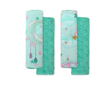 Set med 2 bältesskydd - extra mjuka och bekväma för barn