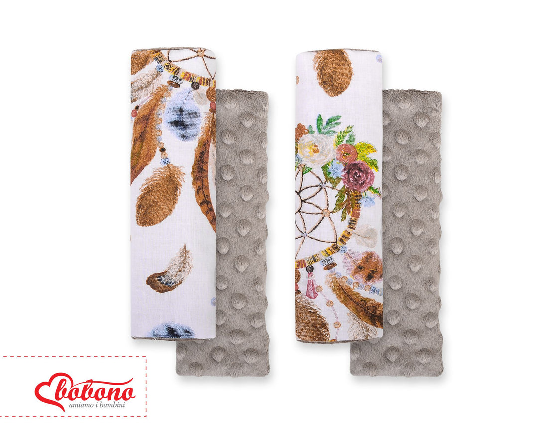 Set van 2 gordelkussens – autogordel pads – extra zacht comfort