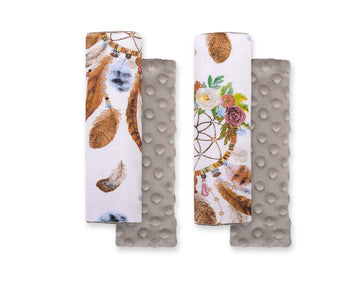 Set mit 2 Sicherheitsgurtkissen – extra weicher Komfort für Autositze