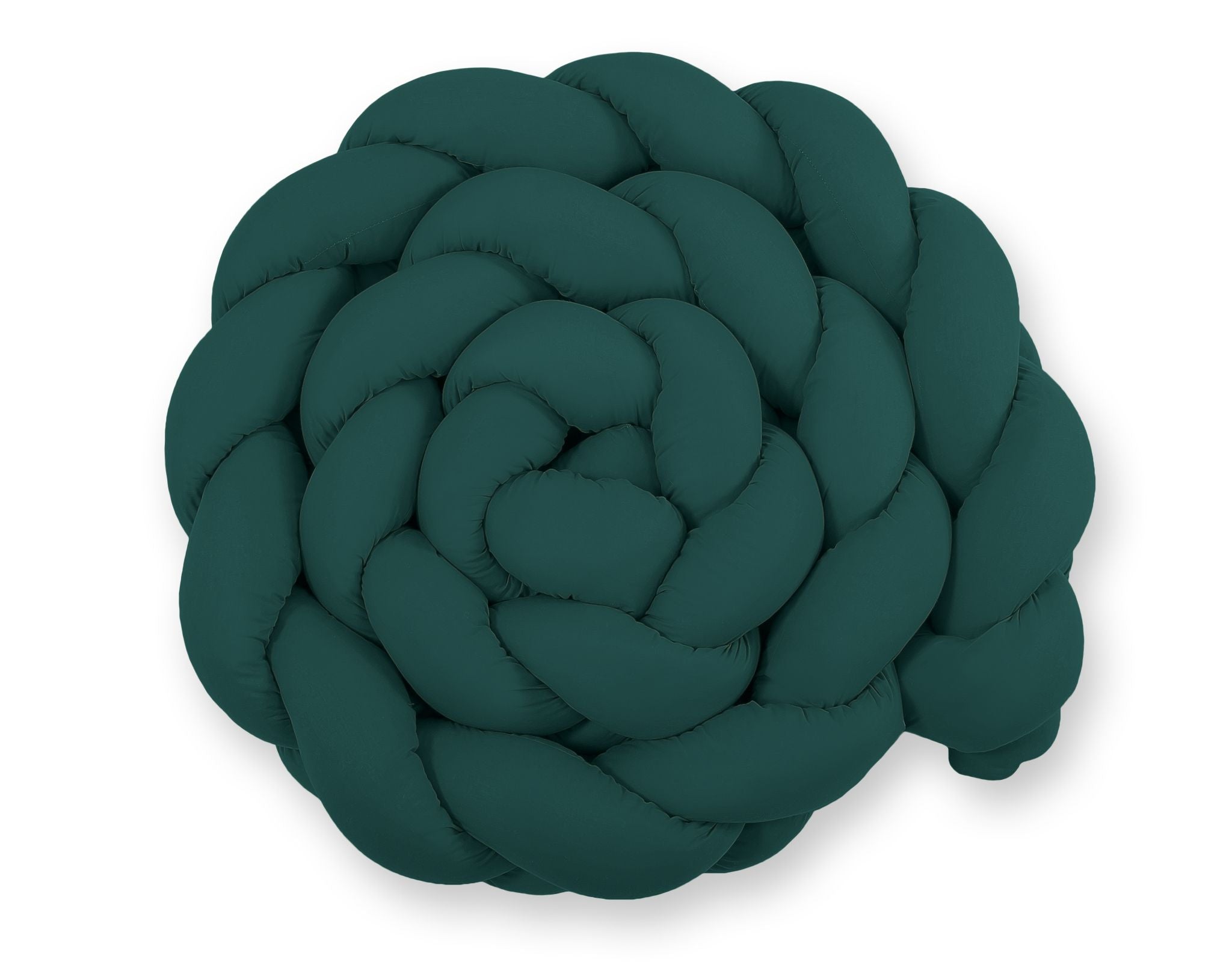 Flätad knutskydd XXL - spjälskydd - bättre luftcirkulation - flaskgrön