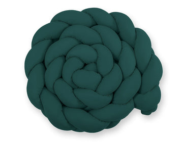 Flätad knutskydd XXL - spjälskydd - bättre luftcirkulation - flaskgrön