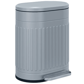 Pedaalemmer 20L met softclose | Kleur: Grijs | Afmetingen: 31,2x36,5x45 cm