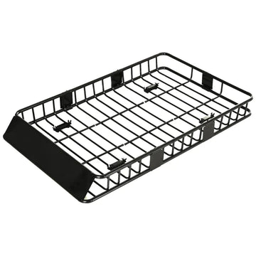 Dakrek voor auto - Verstelbare dakdrager | Kleur: Zwart | Afmetingen: 99x109-162x16 cm