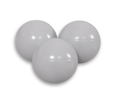 Set med 50 plastlekbollar - bollar för bollhav - säkra, barnsäkra, CE-certifierade