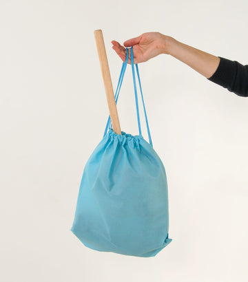 Hobby Horse Ryggsäck – hästväska – rymligt förvaringsutrymme för tillbehör, ljusturkos