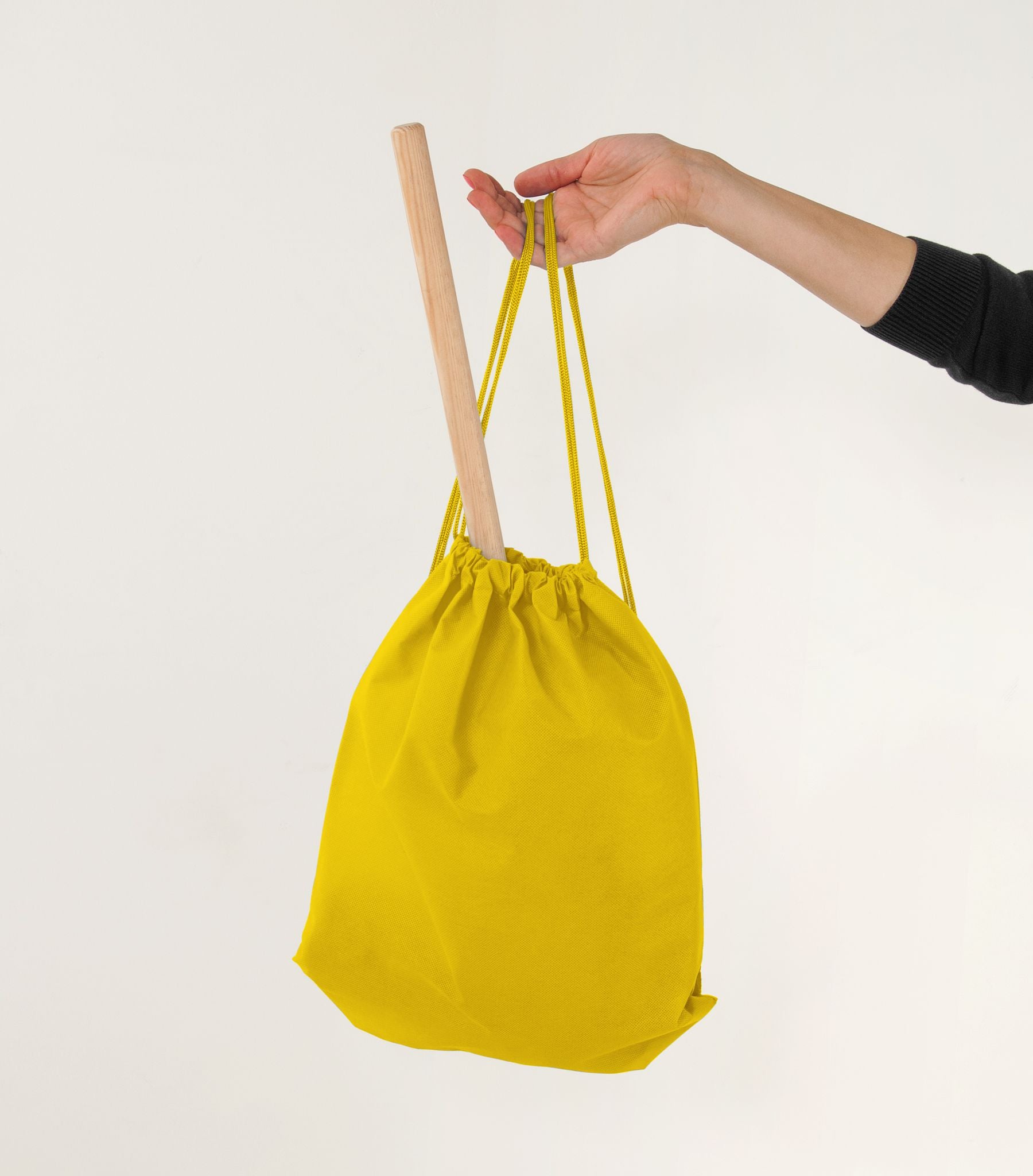 Hobby Horse ryggsäck - hästväska - rymlig och bekväm ryggsäck för tillbehör, gul