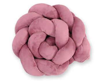 Flätad knutskydd - sängkantskydd - mjukt, säkert och dekorativt, 180 cm