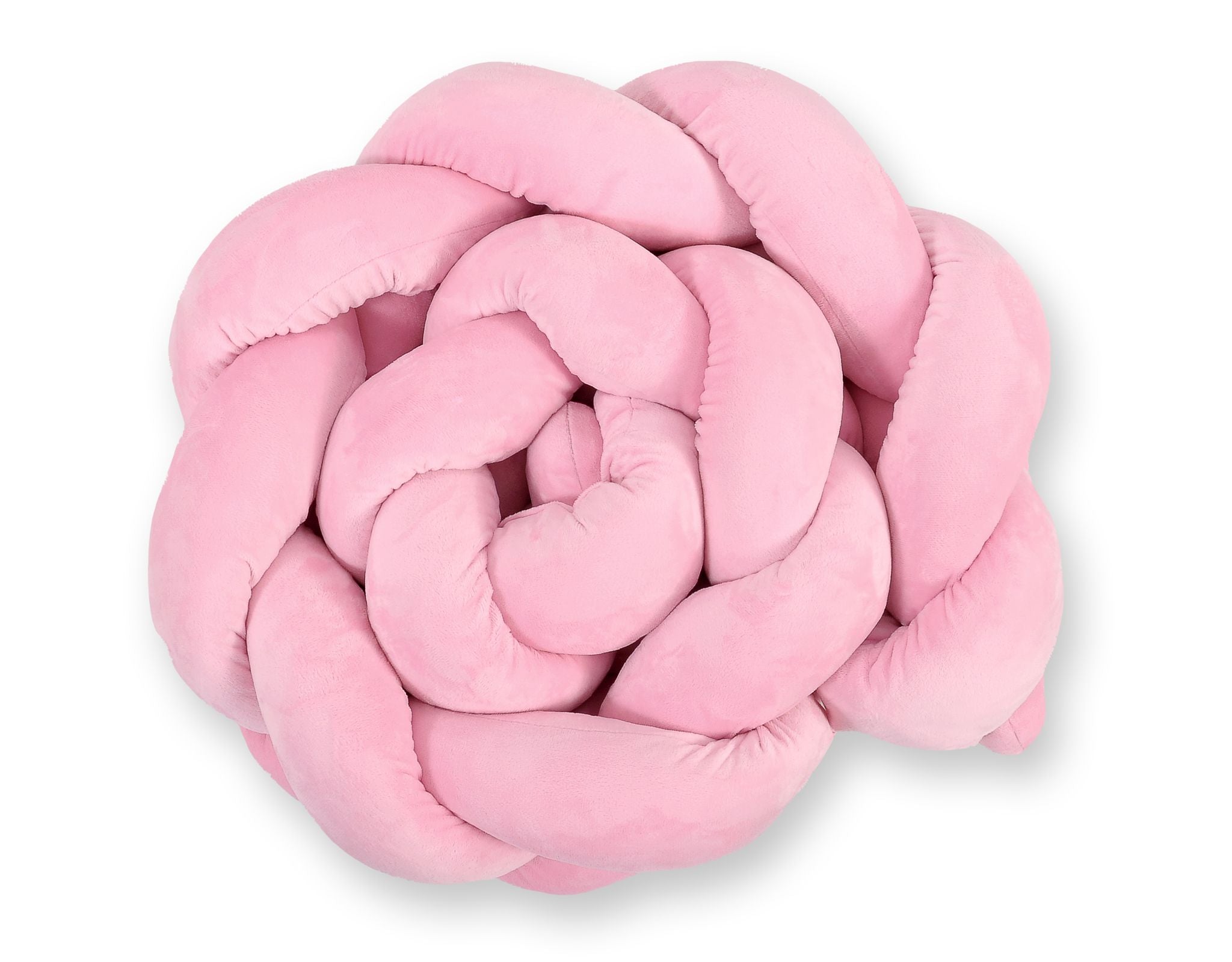 Knutskydd 180 cm - Flätad sängskydd - Mjukt minkmaterial för optimalt skydd