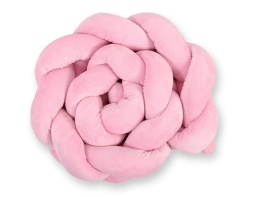 Knutskydd 180 cm - Flätad sängskydd - Mjukt minkmaterial för optimalt skydd