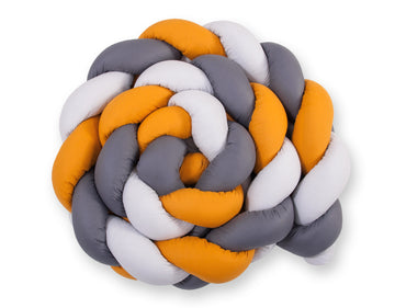 Filtskydd för spjälsäng, sängskydd - optimalt babyskydd - 100% bomull - XXL 360cm