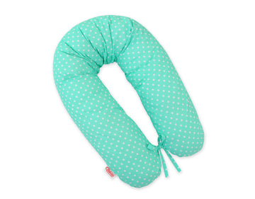 Zwangerschapskussen, voedingskussen – optimale ondersteuning – afneembare hoes, 170 cm mint