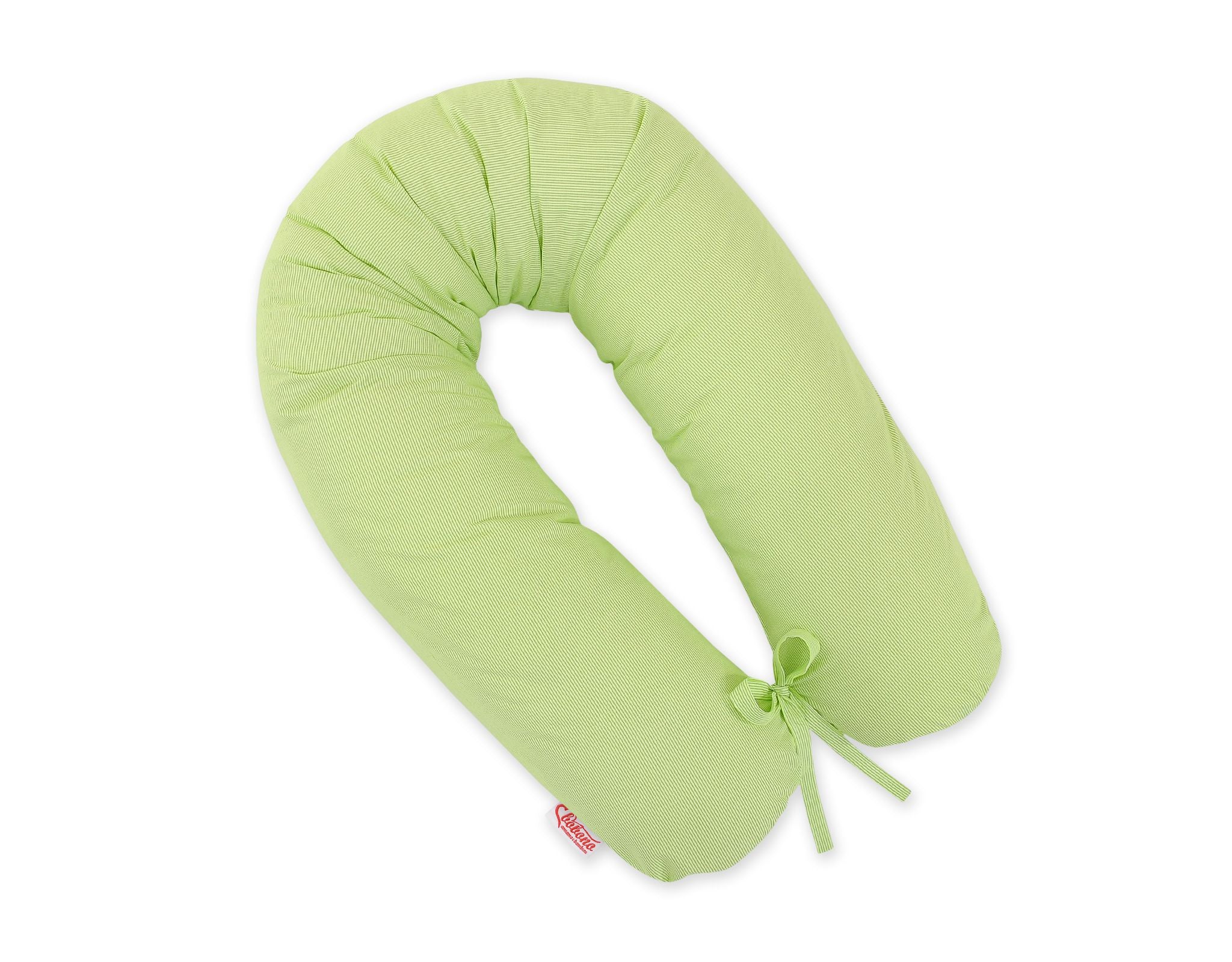 Zwangerschapskussen, voedingskussen, optimale ondersteuning - afneembare hoes, groen, 170 cm