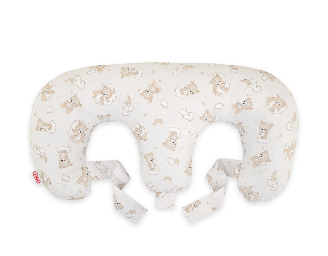 Twin nursing pillow - voedingskussen tweeling - ergonomische rugondersteuning
