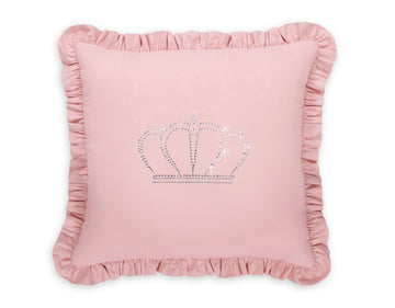 Dekorativ kudde - dekorativ kudde - bekvämt stöd, pastellrosa, bomull, 40x40 cm