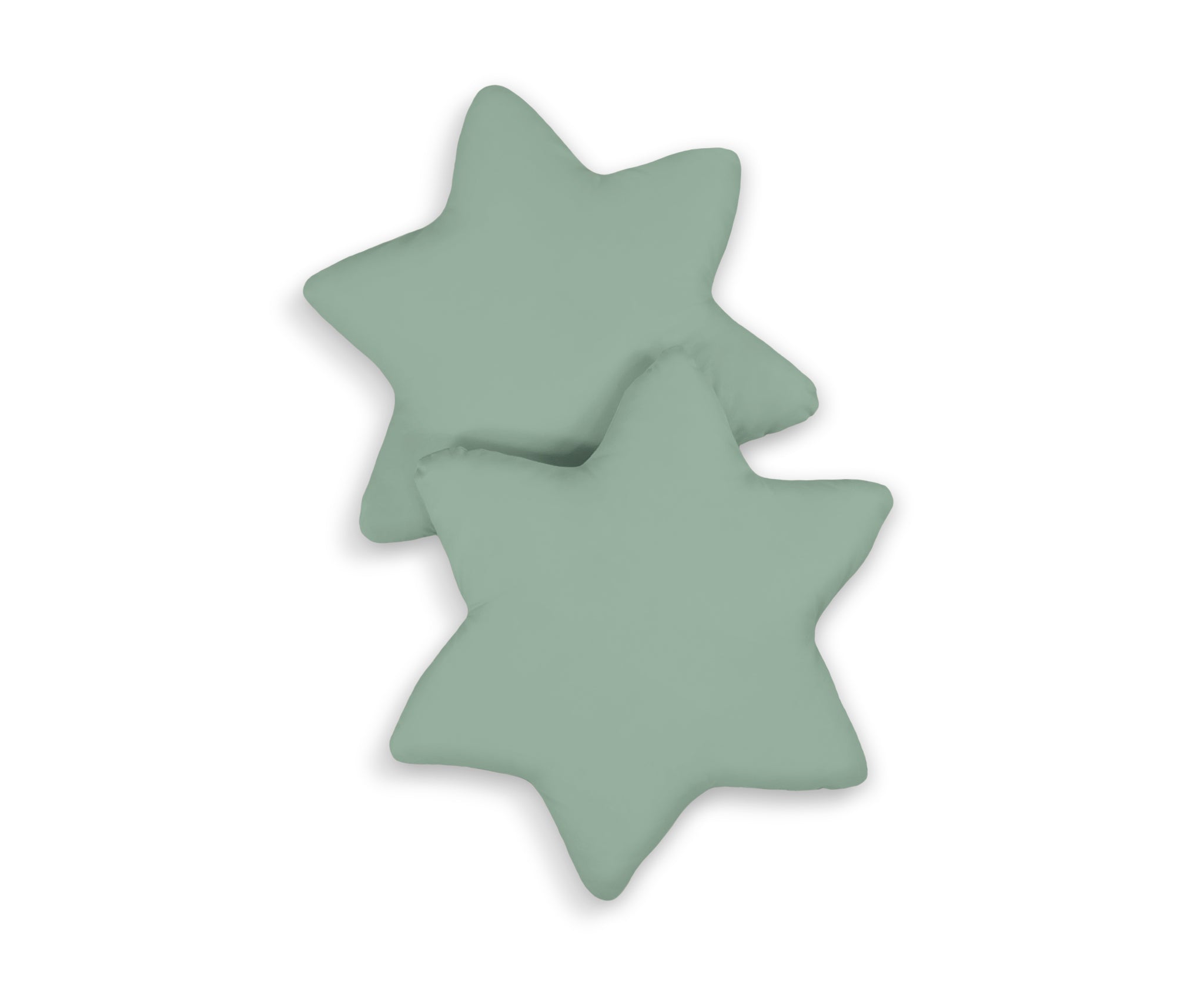 2-delige kussenset - sierkussens - optimale ondersteuning - pastelgroen