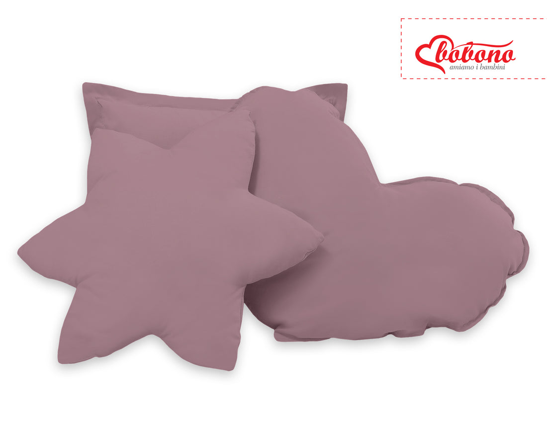 3-delige kussenset – sierkussens – zachte eco vulling, kleurrijk voor kinderkamer