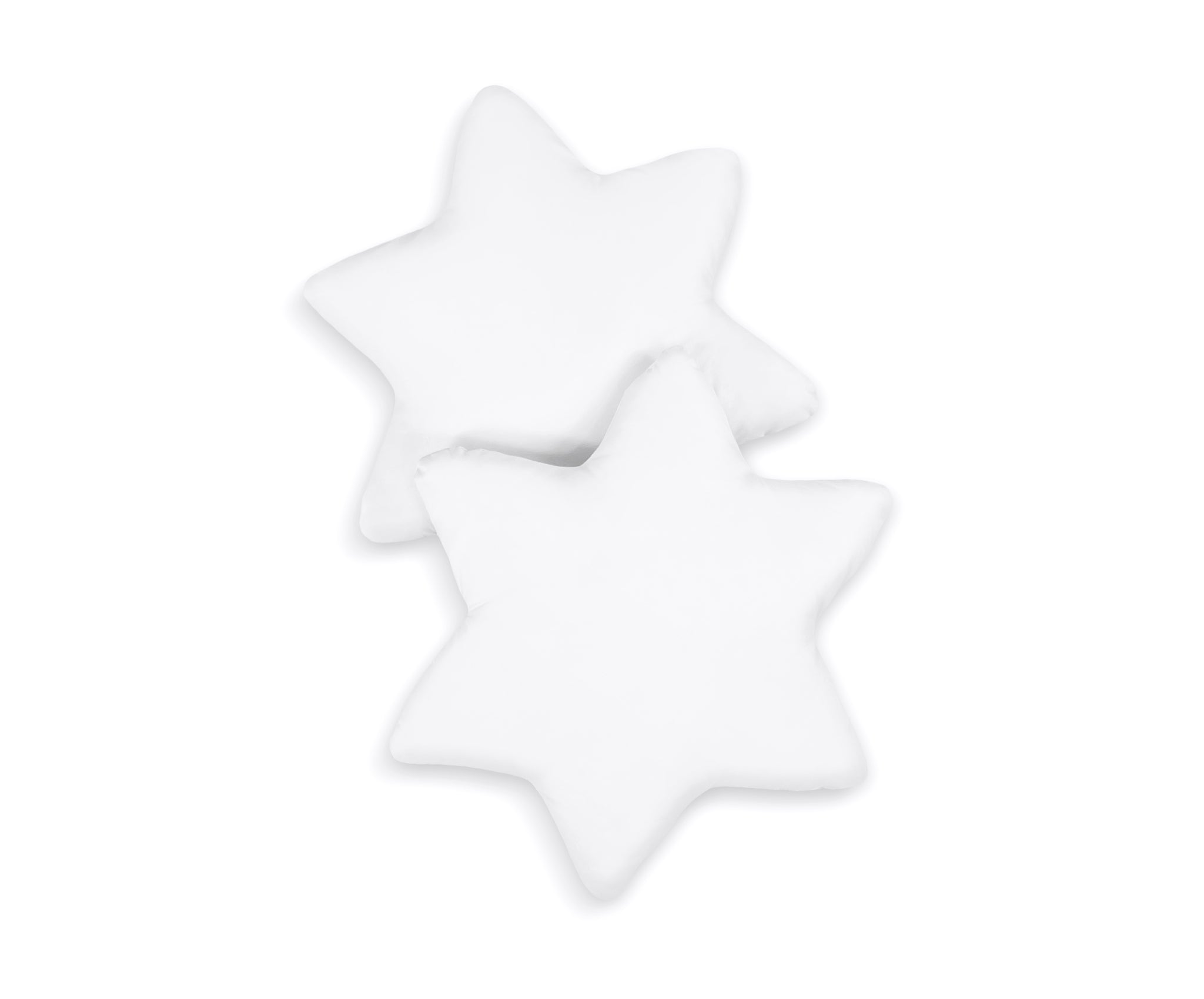 Set med 2 prydnadskuddar - prydnadskuddar - andningsbara och bekväma Eco Fillball-fyllningar