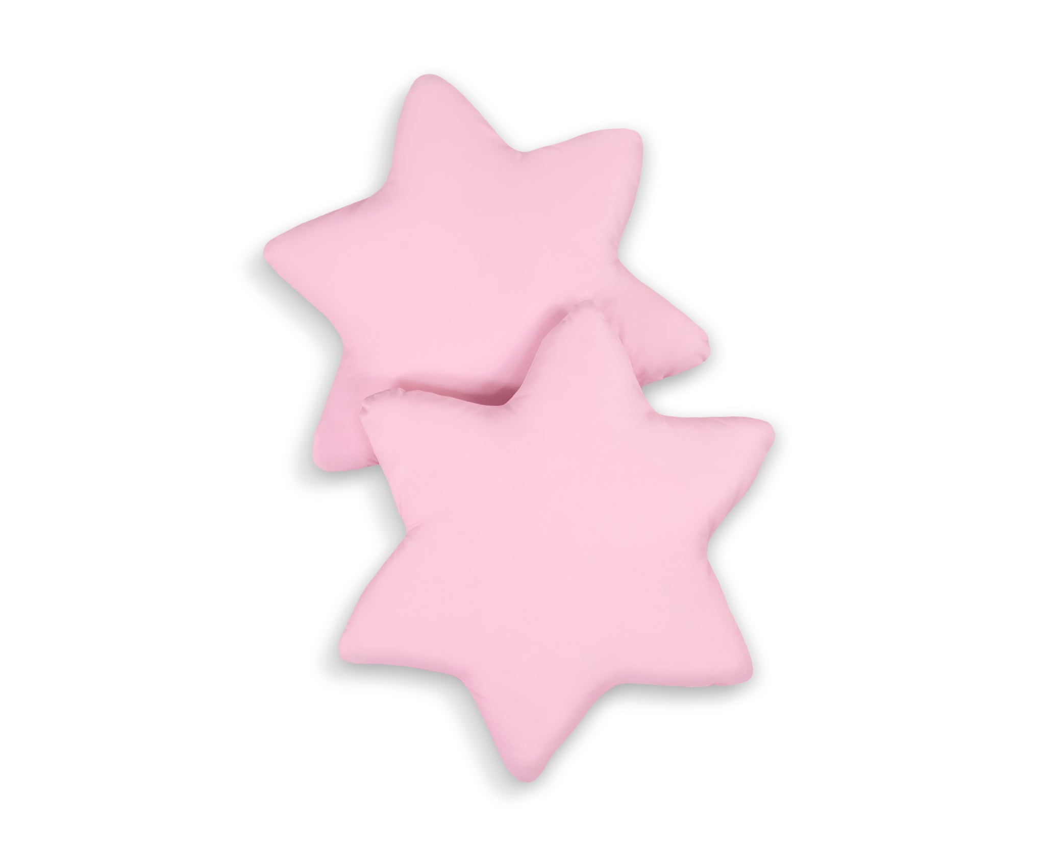 Set med 2 kuddar - dekorativa kuddar - extra mjuka och andningsbara, rosa, 40x40 cm, bomull