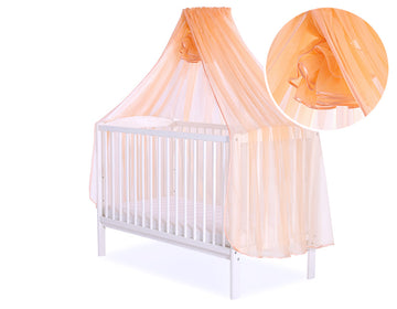 Myggnät i chiffong - komplett insektsskydd för spjälsängar och barnsängar