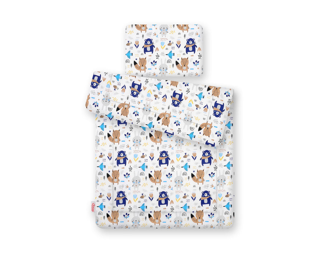 2-delige beddenset NEWBORN - baby dekbed - Oeko-Tex katoen, vormvast, machinewasbaar
