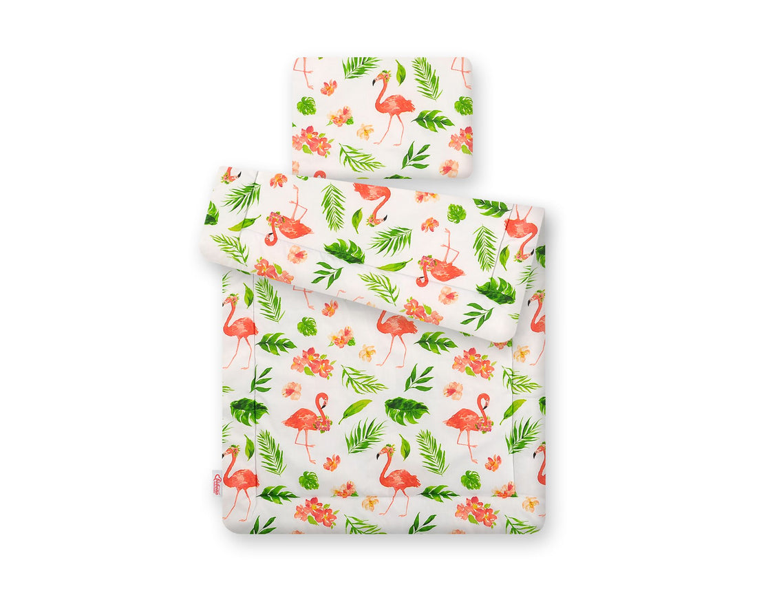2-delige beddenset - babybeddengoed - extra zacht & ademend, katoen, 75x100 cm