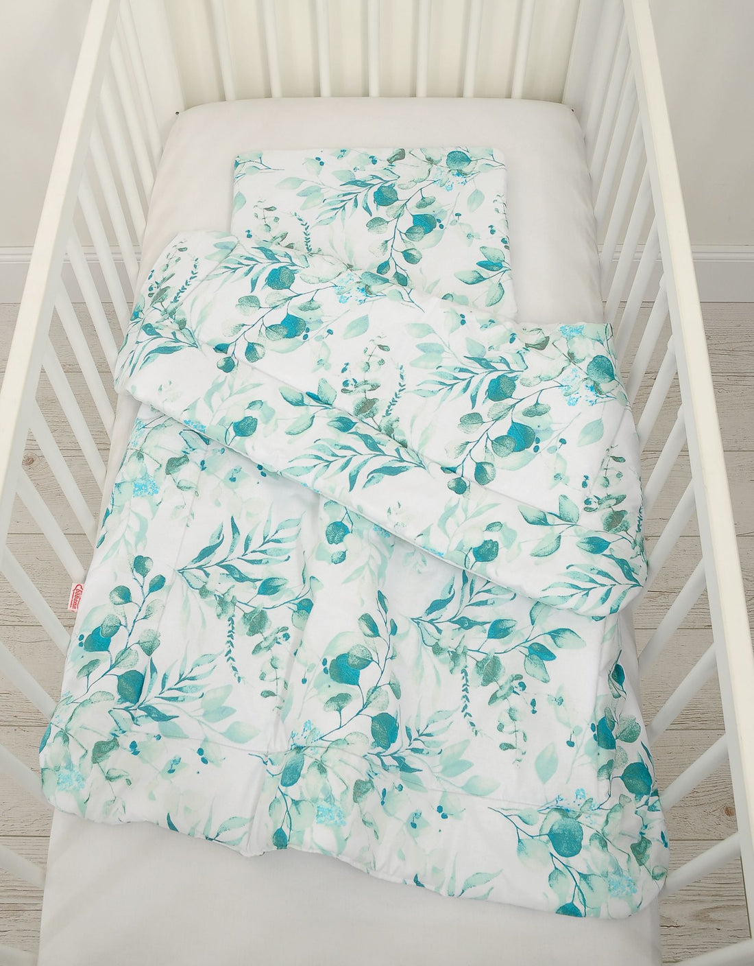 2-delig baby beddenset - newborn dekenset - ademend en zacht katoen voor veilig comfort