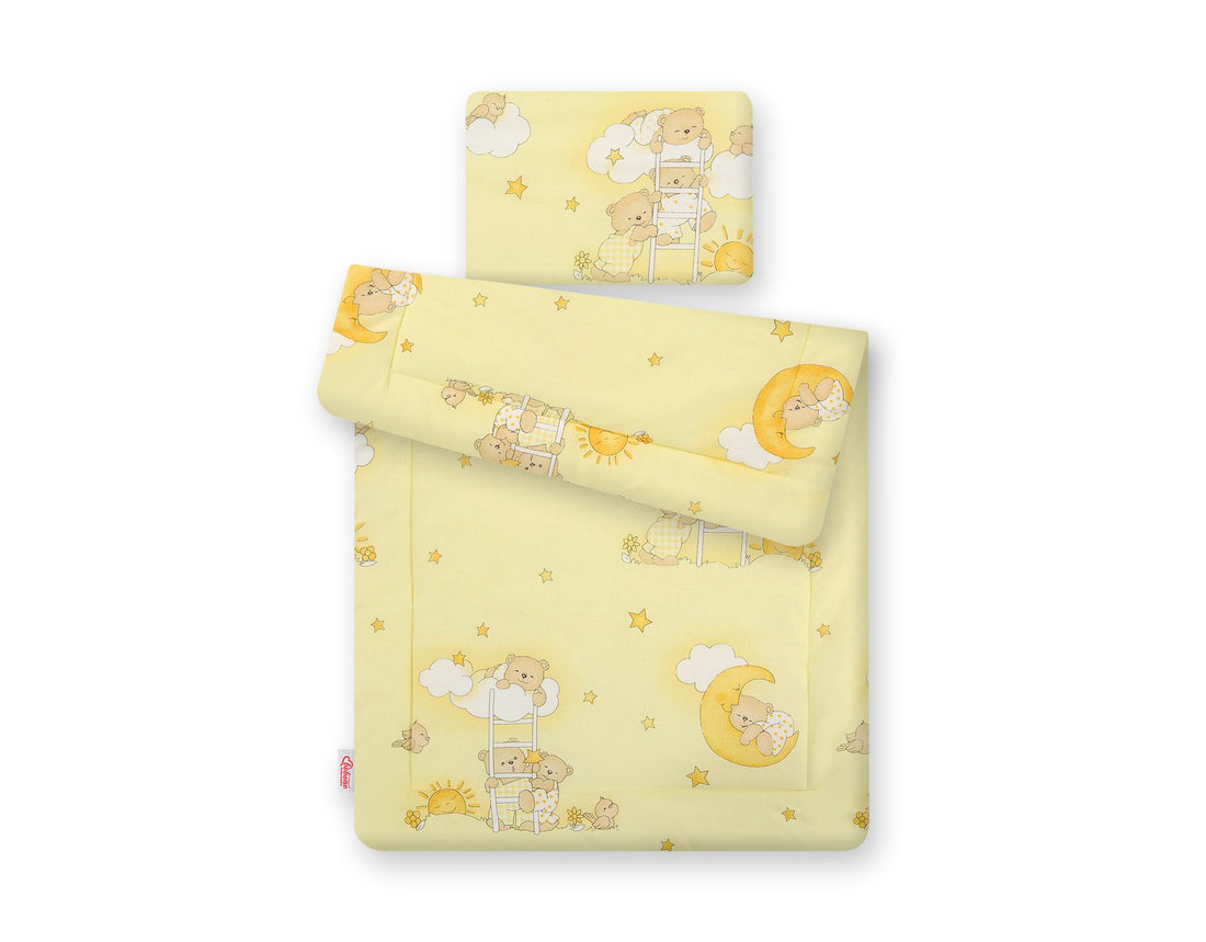 2-delige babybeddenset - wiegbeddengoed - zacht en comfortabel, Oeko-Tex gecertificeerd
