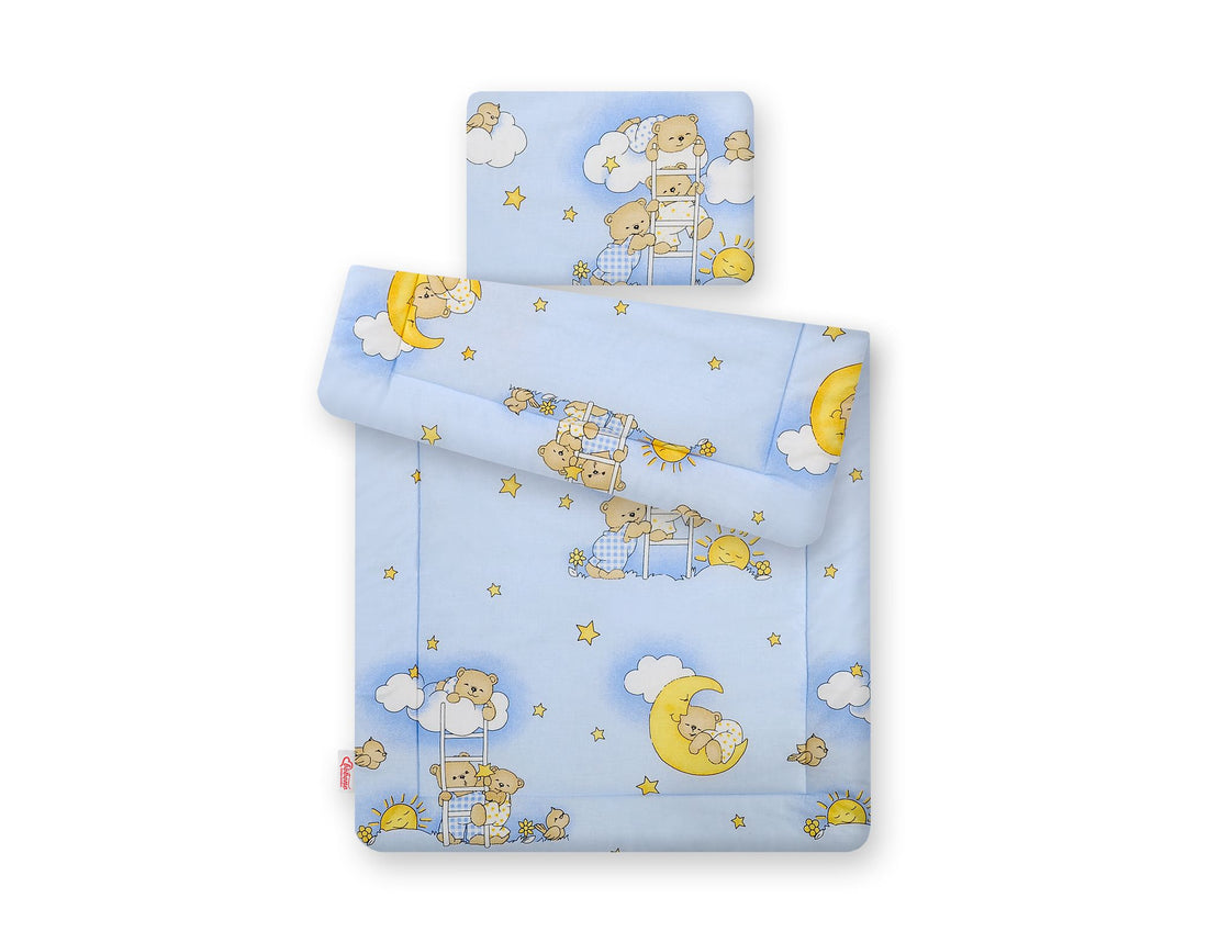 2-delige babybeddenset - wiegbeddengoed - zacht & veilig, machinewasbaar, Ökotex katoen