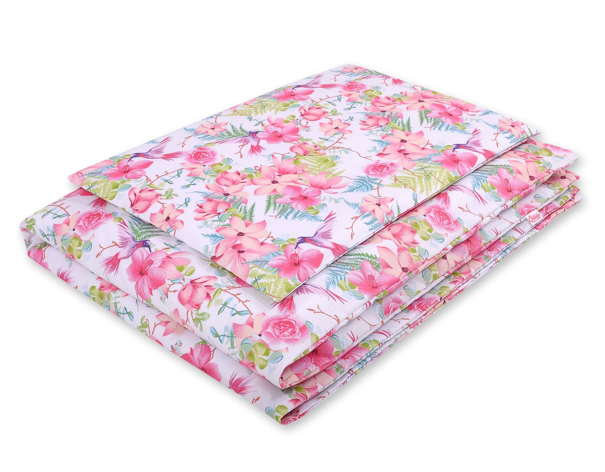 Baby beddenset - baby dekbedset - 100% katoen voor gevoelige huid - 2-delig, 120x90cm