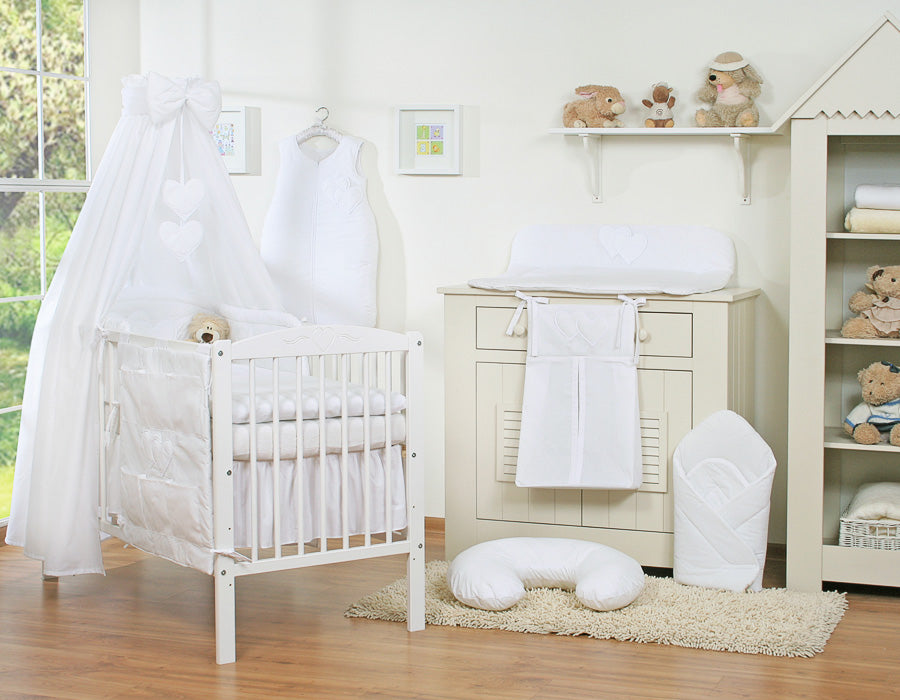 5-delige beddengoedset - kinderbeddengoed - huidvriendelijk comfort met canopy