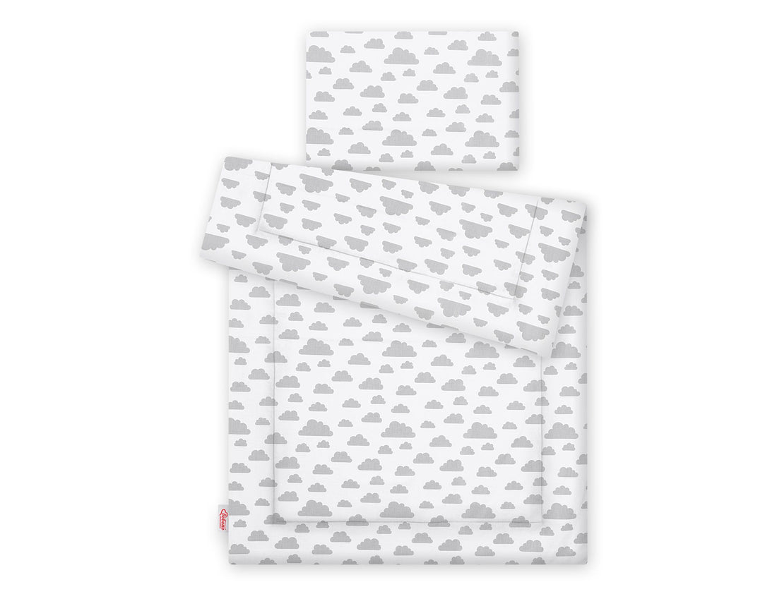 2-delige babybeddenset - kinderbeddengoed - ademend siliconen vulling voor extra comfort