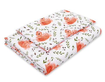 2-delige babybeddengoed set - wiegset - ademend en zacht, ideaal voor kinderwagen of ledikant