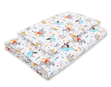2-delige baby beddenset - wieg set - extra zacht en ademend voor optimaal comfort