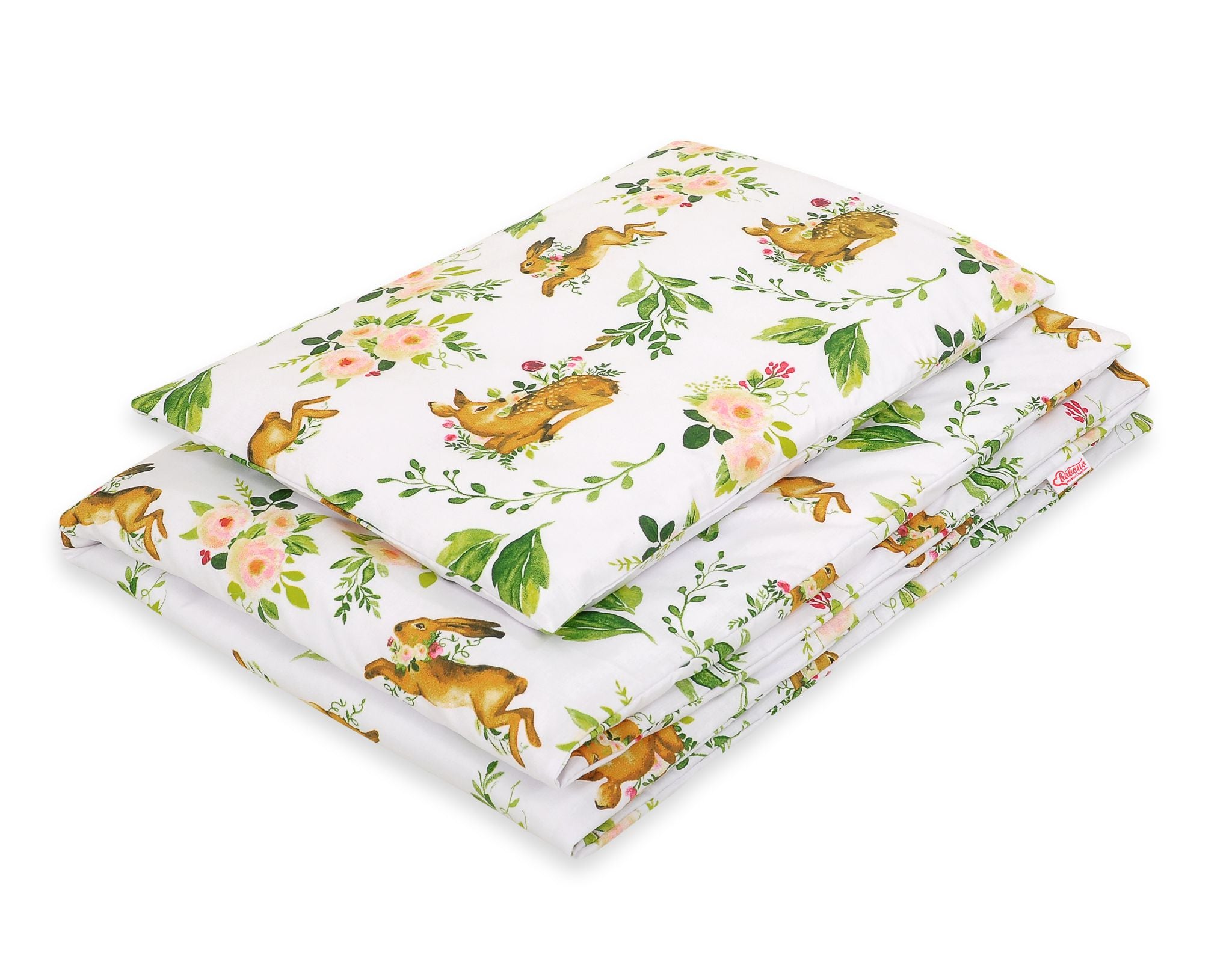 Baby beddengoed set - kinderdekbedovertrek - 100% katoen, huidvriendelijk, 2-delig, 135x100 cm