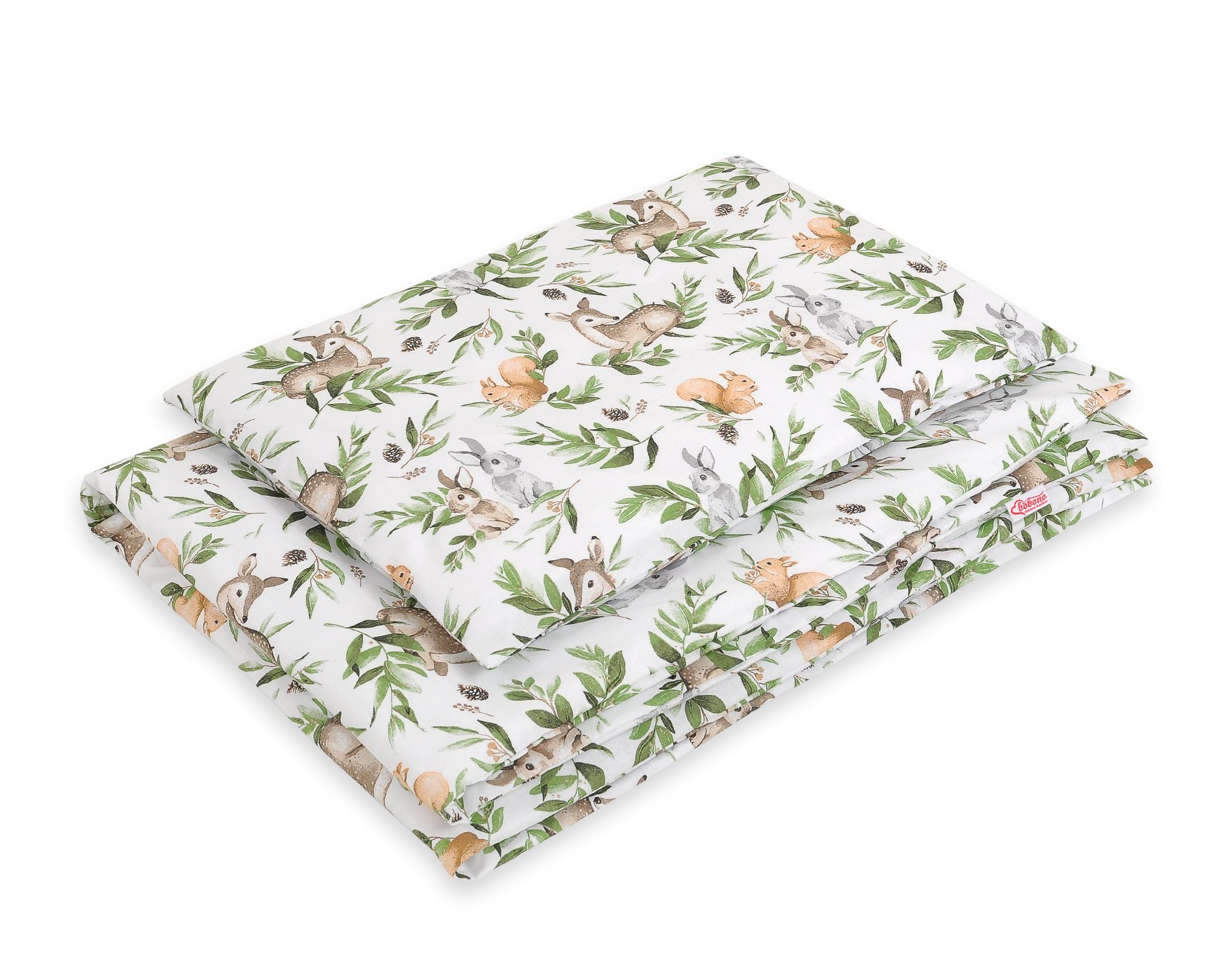 Baby beddengoed set - 2-delig katoen - zacht & veilig voor gevoelige babyhuid 120x90 cm