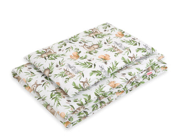 Baby beddengoed set - 2-delig katoen - zacht & veilig voor gevoelige babyhuid 120x90 cm