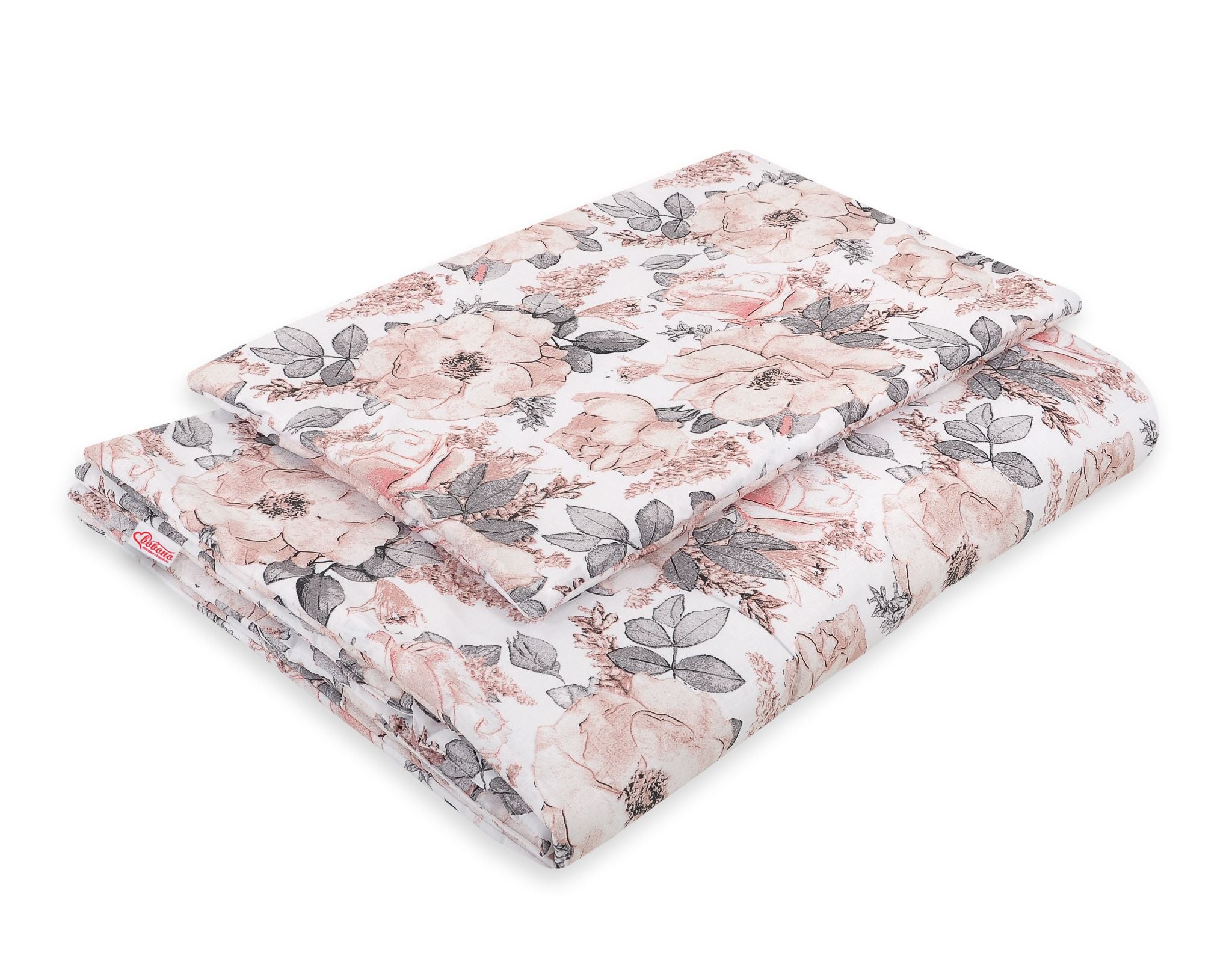 2-delige babybeddenset - wiegset - ademend katoen voor extra comfort