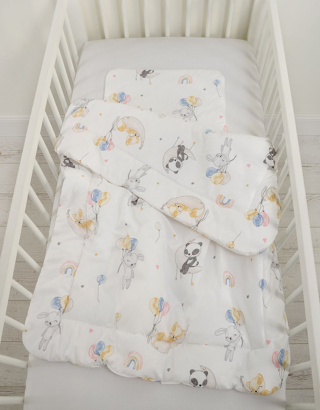 2-delige beddenset - kinderbeddengoed - ademend en comfortabel siliconen vulling
